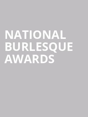 National Burlesque Awards at Shaw Theatre